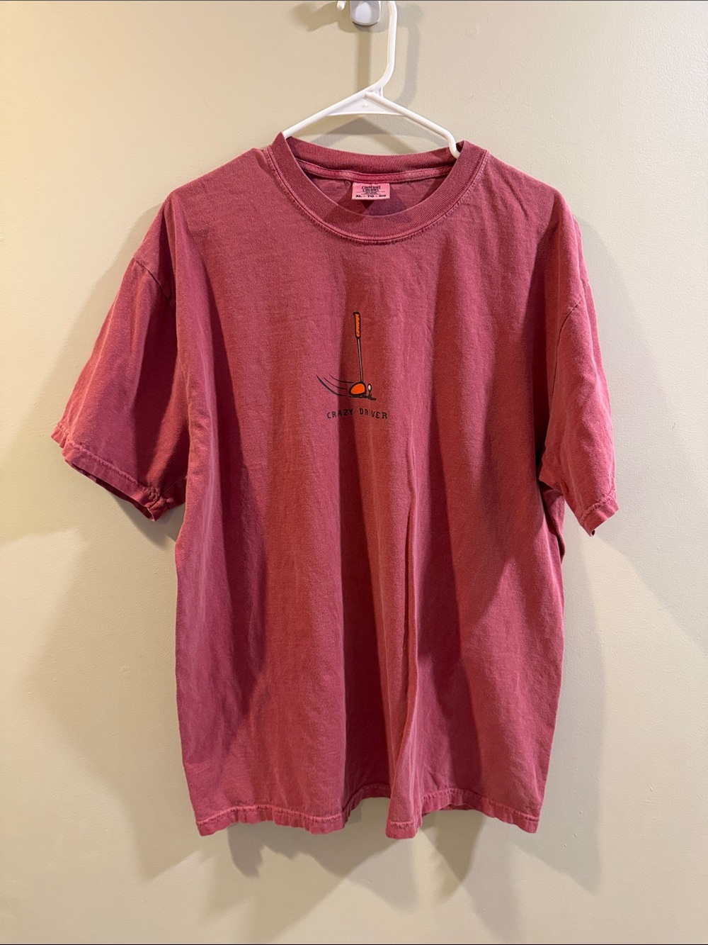 Comfort Colors Rose-Red Short Sleeve Graphic Tee